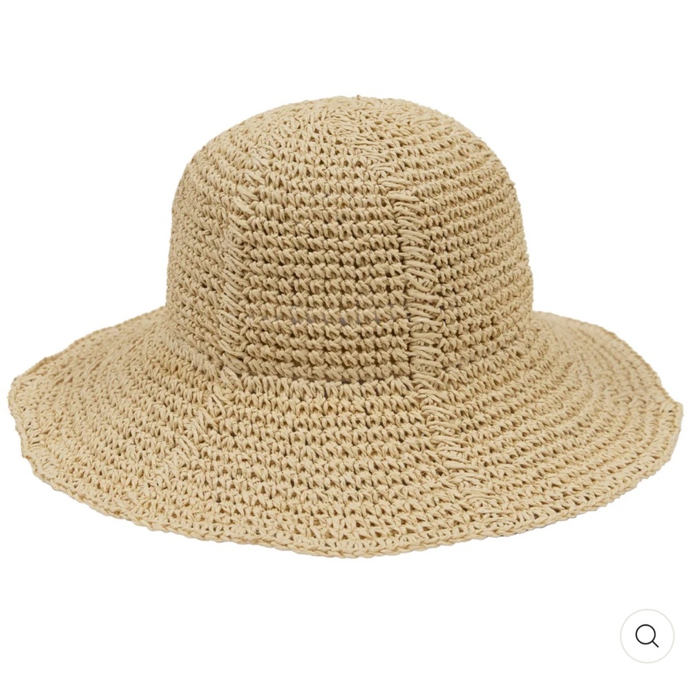 San Diego Hat Co crochet floppy bucket hat - Picture 3 of 6
